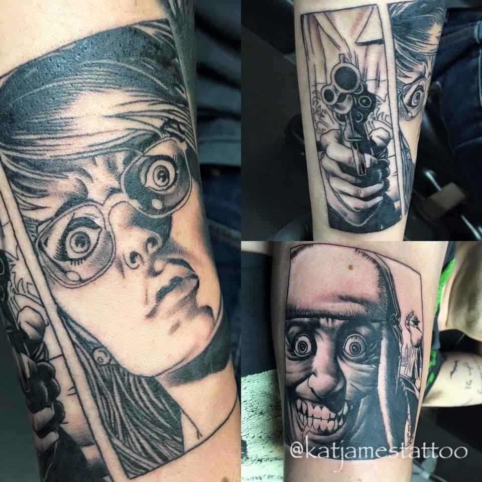 Beautiful Black and Grey Tattoos from Troy Tuck