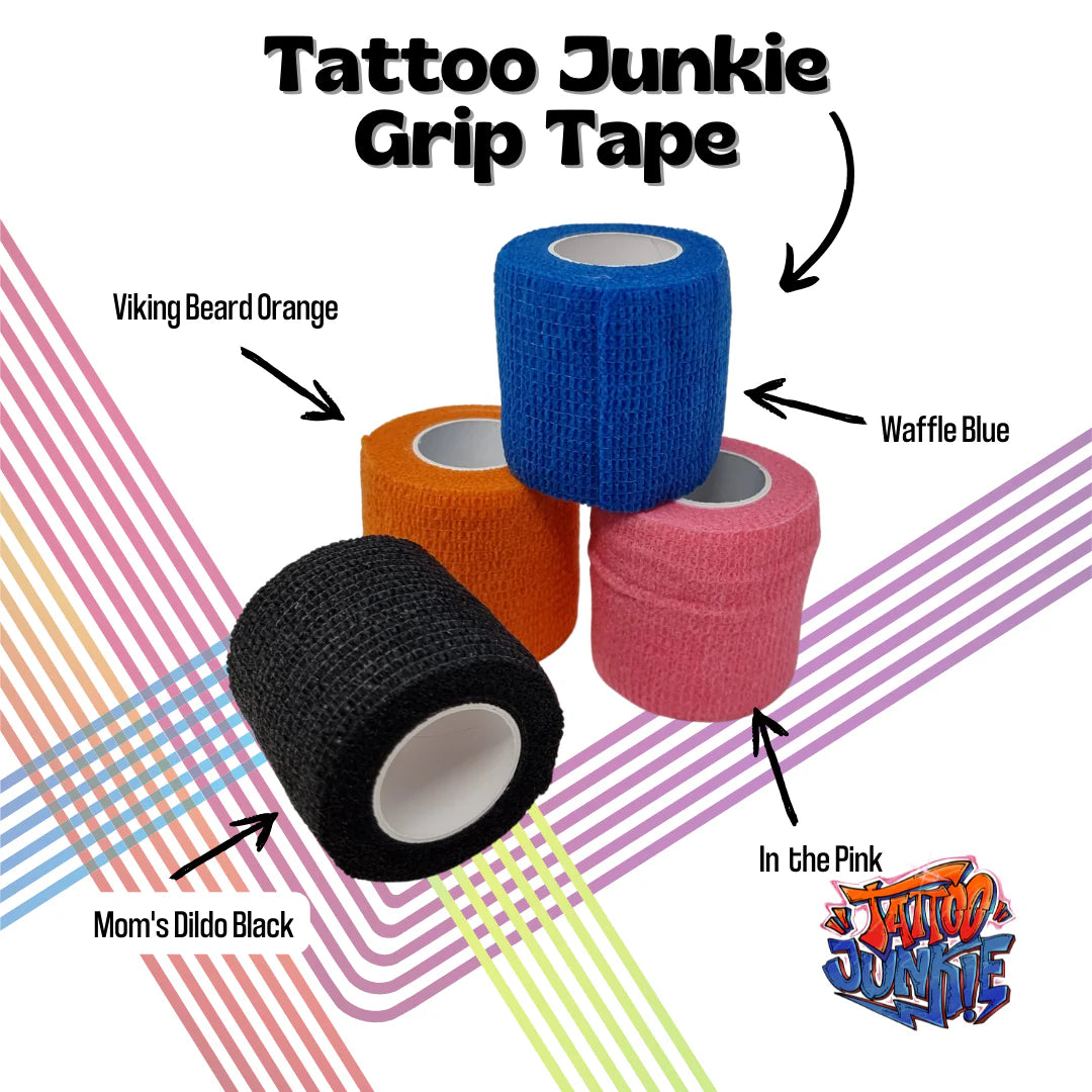 Tattoo Grip Tape: Get a Hold on Easier Tattooing Sessions