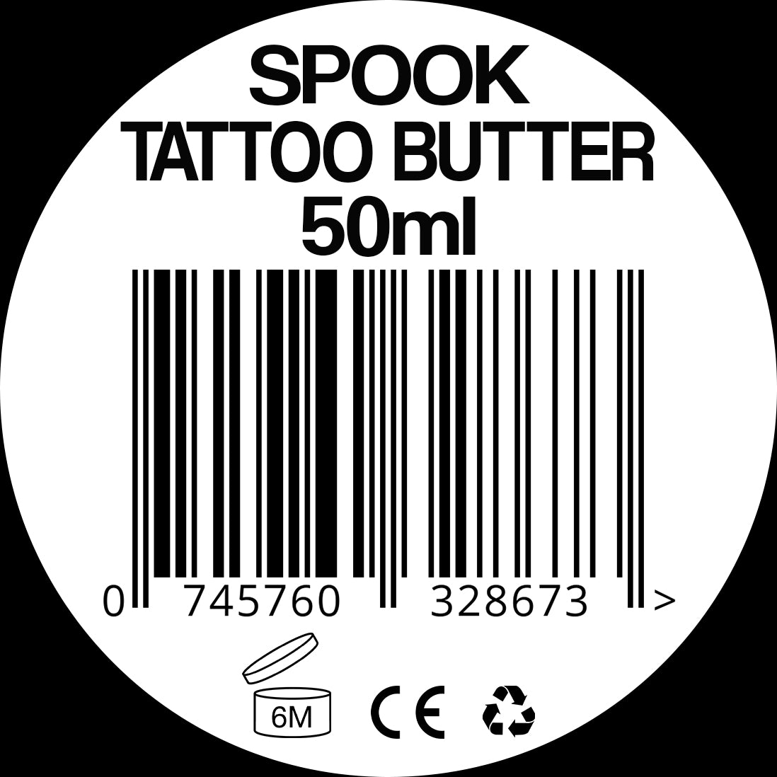 Spook Tattoo Butter