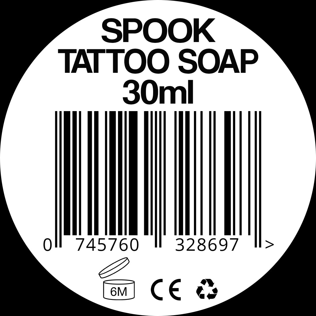 Spook Tattoo Soap