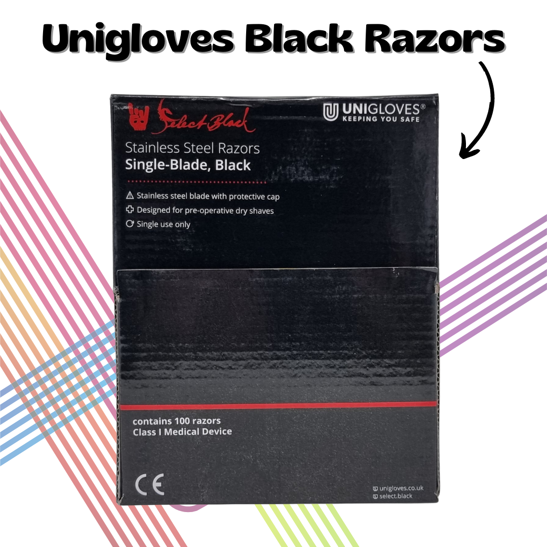 Unigloves Black Razors