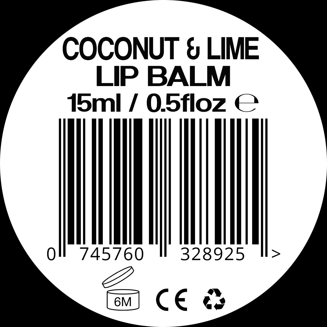 Aloha Coconut and Lime Lip Balm