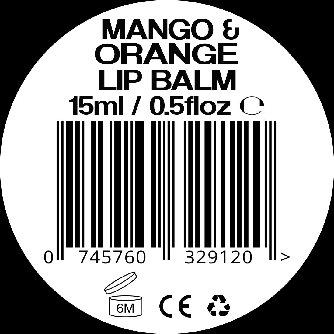 Sunkiss Mango & Orange Lip Balm