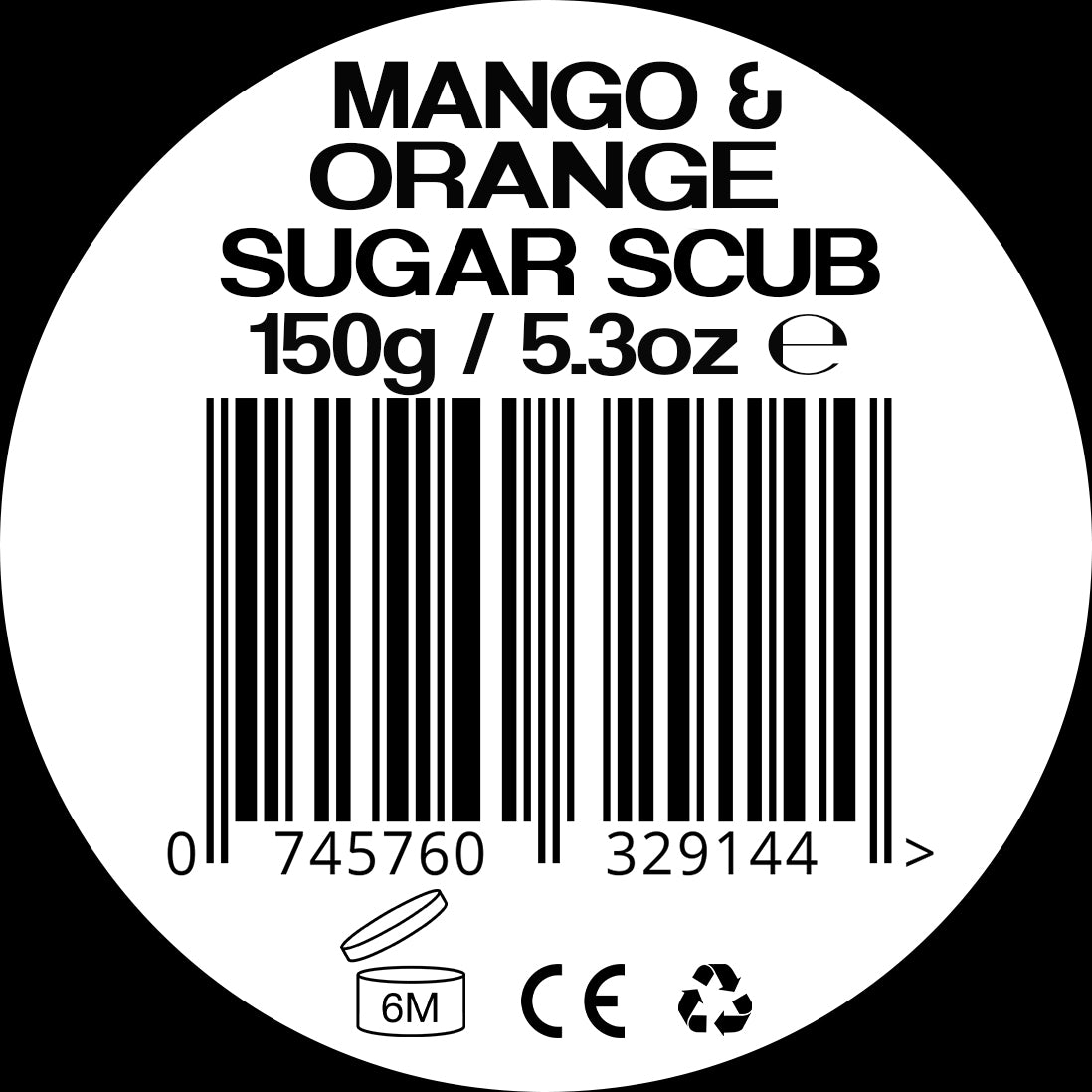 Sunkiss Mango & Orange Sugar Scrub