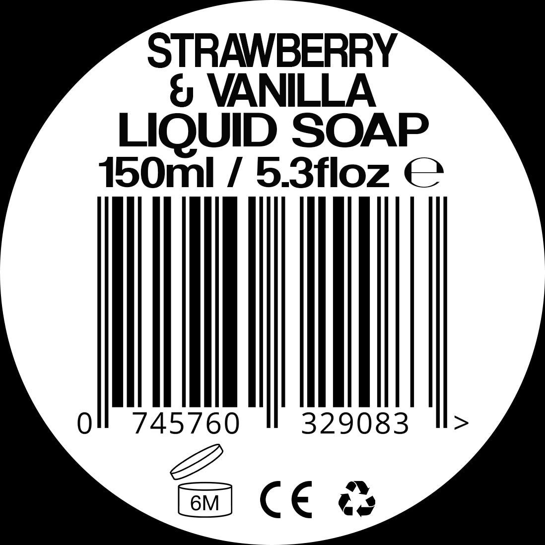 Rubem Strawberry & Vanilla Liquid Soap